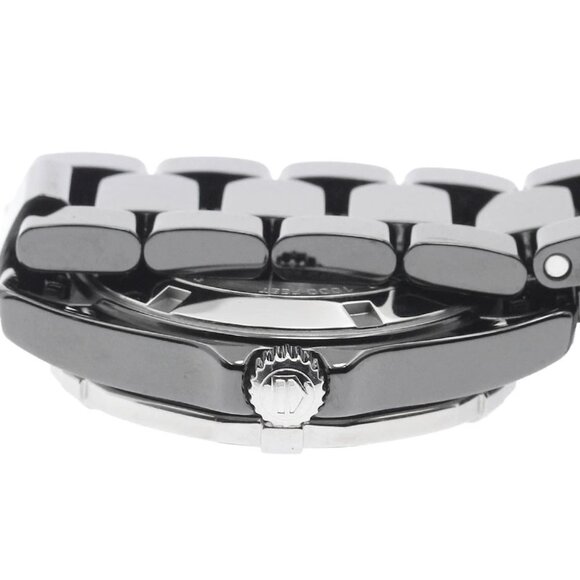 TAG HEUER Aqua racer WAY1395 diamond bezel black Dial Quartz Ladies Watch_898044